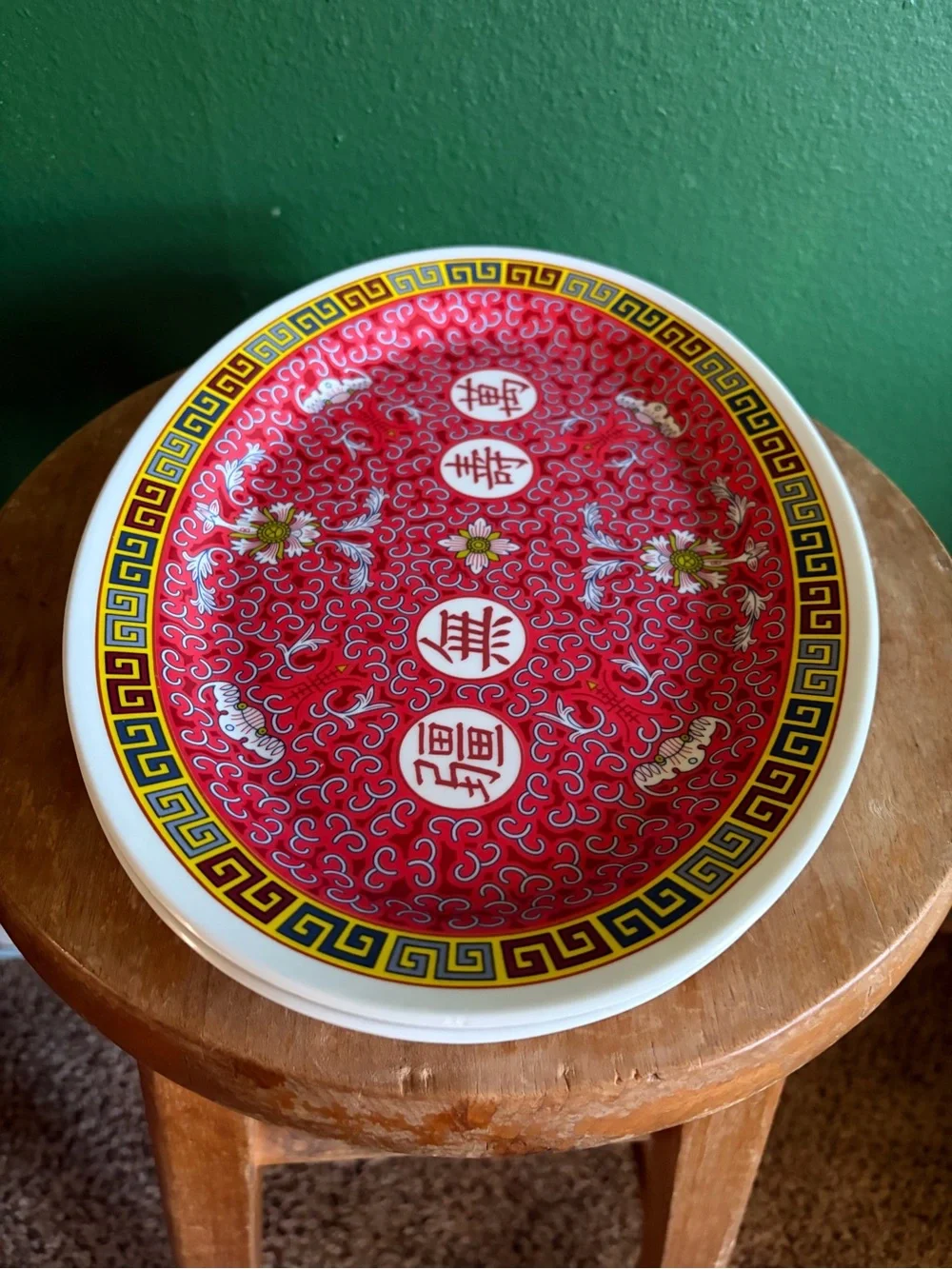 Thunder Group Longevity Melamine Oval Platter, set of 2